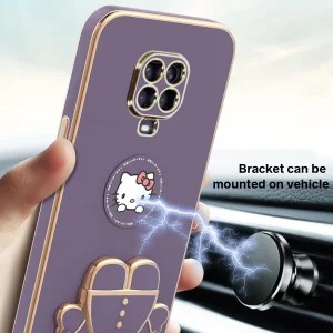 کاور اسپارتان مدل Kitty مناسب برای گوشی موبایل شیائومی Redmi Note 9 Pro / Note 9sبه همراه بند نگهدارنده