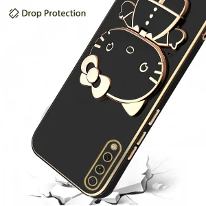 کاور گاردتک آساک مدل Kitty Strap مناسب برای گوشی موبایل شیائومی Mi A3 به همراه بندآویز