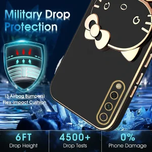 کاور گاردتک آساک مدل Kitty Strap مناسب برای گوشی موبایل شیائومی Mi A3 به همراه بندآویز