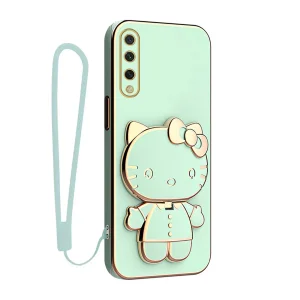 کاور گاردتک آساک مدل Kitty Strap مناسب برای گوشی موبایل شیائومی Mi A3 به همراه بندآویز