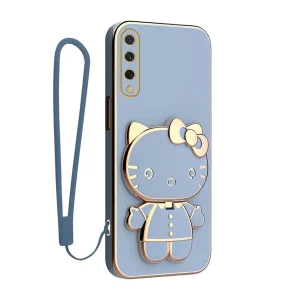 کاور گاردتک آساک مدل Kitty Strap مناسب برای گوشی موبایل شیائومی Mi A3 به همراه بندآویز