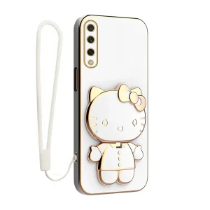 کاور گاردتک آساک مدل Kitty Strap مناسب برای گوشی موبایل شیائومی Mi A3 به همراه بندآویز