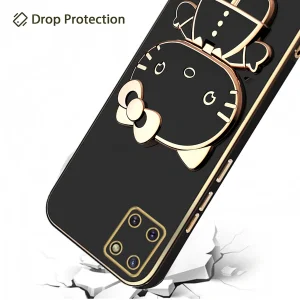 کاور گاردتک آساک مدل Kitty Strap مناسب برای گوشی موبایل سامسونگ Galaxy Note 10 Lite به همراه بندآویز