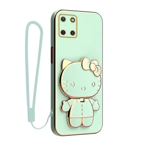 کاور گاردتک آساک مدل Kitty Strap مناسب برای گوشی موبایل سامسونگ Galaxy Note 10 Lite به همراه بندآویز