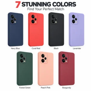 کاور گاردتک اساک مدل Silicone مناسب برای گوشی موبایل شیائومی Poco X5/ Redmi Note 12 5G