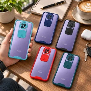 کاور گاردتک اساک مدل Camshield Transp مناسب برای گوشی موبایل شیائومی Redmi Note 9T
