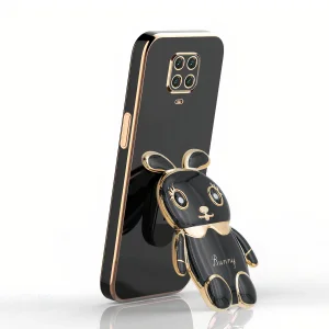 کاور اسپارتان مدل Bunny مناسب برای گوشی موبایل شیائومی Redmi Note 9 Pro / Note 9s به همراه بند نگهدارنده