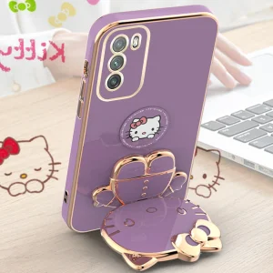 کاور اسپارتان مدل Kitty مناسب برای گوشی موبایل شیائومی Poco M3 به همراه بند نگهدارنده