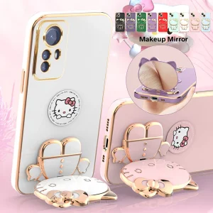 کاور اسپارتان مدل Kitty مناسب برای گوشی موبایل شیائومی Redmi Note 12s به همراه بند نگهدارنده