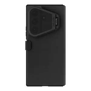 کیف کلاسوری مگنتی نیلکین مدل Qin Prop Silicone Leather مناسب برای گوشی موبایل سامسونگ Galaxy Z Fold 8 Ultra
