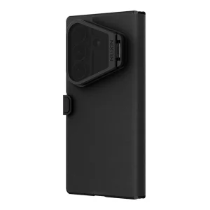 کیف کلاسوری مگنتی نیلکین مدل Qin Prop Silicone Leather مناسب برای گوشی موبایل سامسونگ Galaxy Z Fold 8 Ultra