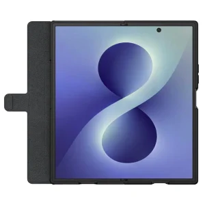 کیف کلاسوری مگنتی نیلکین مدل Qin Prop Silicone Leather مناسب برای گوشی موبایل سامسونگ Galaxy Z Fold 8 Ultra