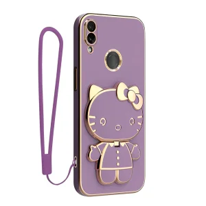 کاور اسپارتان مدل Kitty مناسب برای گوشی موبایل سامسونگ Galaxy A10s به همراه بند نگهدارنده