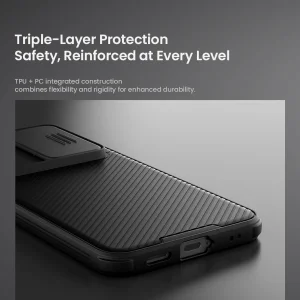 کاور نیلکین مدل CamShield Pro مناسب برای گوشی موبایل سامسونگ Galaxy S26 FE