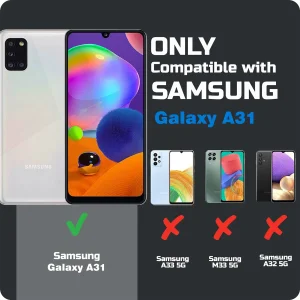 کاور گاردتک اساک مدل Myca2 مناسب برای گوشی موبایل سامسونگ Galaxy A31 Strap Logo به همراه بند