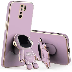 کاور گاردتک اساک مدل Astronaut Strap مناسب برای گوشی موبایل شیائومی Redmi 9 / Redmi 9 Prime به همراه بندآویز