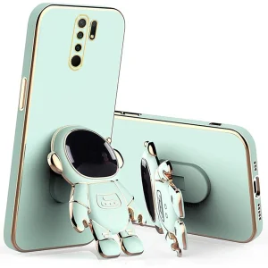 کاور گاردتک اساک مدل Astronaut Strap مناسب برای گوشی موبایل شیائومی Redmi 9 / Redmi 9 Prime به همراه بندآویز