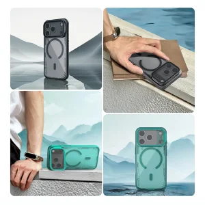 کاور اپیکوی مدل NillSkin IceBlade Prop Magnetic TransLens مناسب برای گوشی موبایل اپل iPhone 18 Pro / 17 Pro