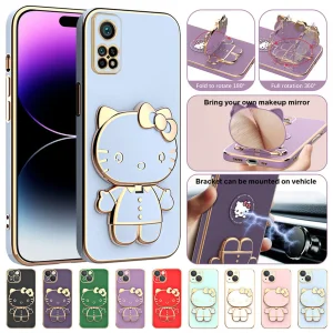 کاور گاردتک اساک مدل Kitty Strap مناسب برای گوشی موبایل شیائومی Mi 10T/ Mi 10T Pro به همراه بند