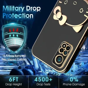 کاور گاردتک اساک مدل Kitty Strap مناسب برای گوشی موبایل شیائومی Mi 10T/ Mi 10T Pro به همراه بند