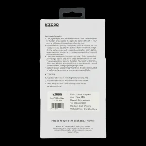 کاور کی زد دو مدل ICEGUARD مناسب برای گوشی موبایل اپل iphone 18 pro max / 17 pro max