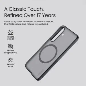 کاور نیلکین مدل Frosted Shield Pro Transparent Magnetic مناسب برای گوشی موبایل سامسونگ Galaxy S26 FE