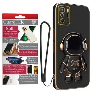 کاور گاردتک آساک مدل Astronaut Strap مناسب برای گوشی موبایل شیائومی Poco X3 GT به همراه بندآویز
