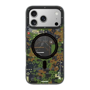 کاور یانگ کیت مدل Camouflage Circuit MagSafe مناسب برای گوشی موبایل اپل iphone 18 promax/17 promax