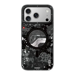 کاور یانگ کیت مدل Camouflage Circuit MagSafe مناسب برای گوشی موبایل اپل iphone 18 promax/17 promax
