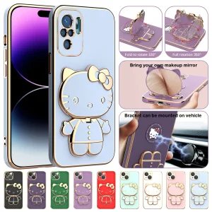 کاور اسپارتان مدل Kitty مناسب برای گوشی موبایل شیائومی Poco M5s / Note 10s / Note 10 4G به همراه بند نگهدارنده