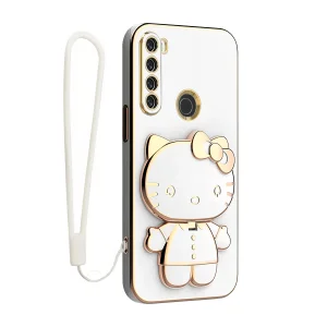 کاور اسپارتان مدل Kitty مناسب برای گوشی موبایل شیائومی Redmi Note 8 به همراه بند نگهدارنده