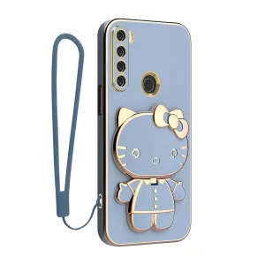 کاور اسپارتان مدل Kitty مناسب برای گوشی موبایل شیائومی Redmi Note 8 به همراه بند نگهدارنده