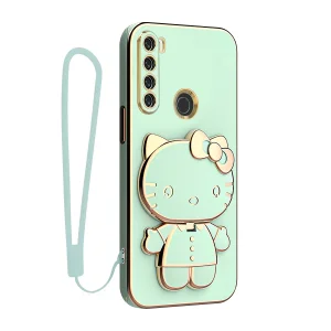 کاور اسپارتان مدل Kitty مناسب برای گوشی موبایل شیائومی Redmi Note 8 به همراه بند نگهدارنده