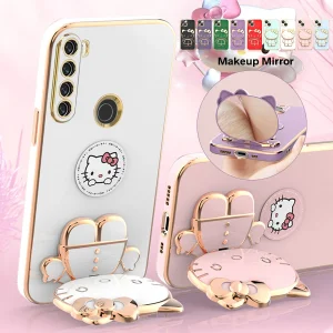 کاور اسپارتان مدل Kitty مناسب برای گوشی موبایل شیائومی Redmi Note 8 به همراه بند نگهدارنده