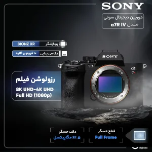 دوربین دیجیتال سونی مدل alpha a7 R V body
