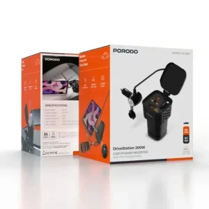 اینورتر برق خودرو پرودو مدل DriveStation PDCI103BK توان 200 وات