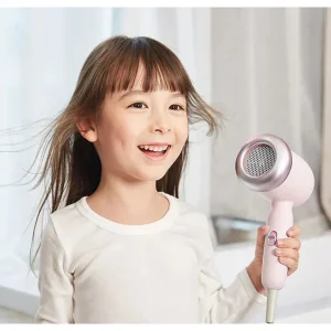 سشوار مسافرتی 550 وات شیائومی مدل DC001 با موتور BLDC، سری با پخش یکنواخت گرما، یک سرعته و یک حالته