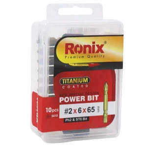 سری پیچ گوشتی دو سر دو سو رونیکس مدل RH-5410 بسته 10 عددی
