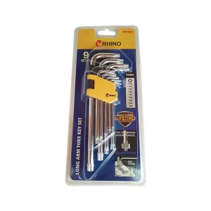 مجموعه 9 عددی آچار آلن ستاره ای رینو مدل DI-RPT-4125