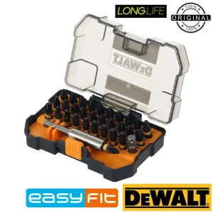سری پیچ گوشتی دیوالت مدل فشارقوی حرفه ای PH2/PZ2 X32 مجموعه 32 عددی