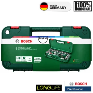 آچار بکس بوش مدل فوق حرفه ای کد PRO BOX 1600A0-25 مجموعه 25 عددی