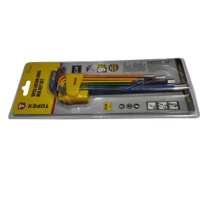 آچار آلن تاپکس مدل SMT-TOPEX-TP1004 مجموعه 9 عددی