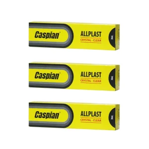 چسب همه کاره کاسپین مدل allplast حجم 50 میلی‌ لیتر بسته 3 عددی