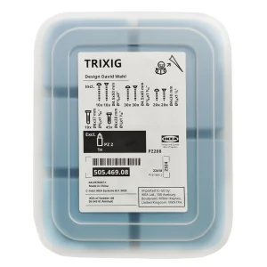 پیچ و رولپلاک ایکیا مدل TRIXIG مجموعه 175 عددی