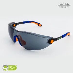 عینک ایمنی نیوسیف مدل ضدبخار و ضدخش کد Vexel