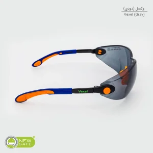 عینک ایمنی نیوسیف مدل ضدبخار و ضدخش کد Vexel
