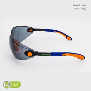 عینک ایمنی نیوسیف مدل ضدبخار و ضدخش کد Vexel