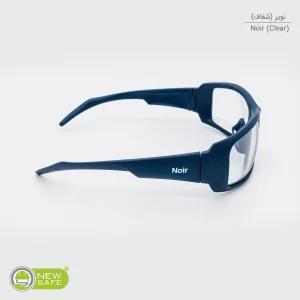 عینک ایمنی نیوسیف مدل ضدبخار و ضدخش کد Noir