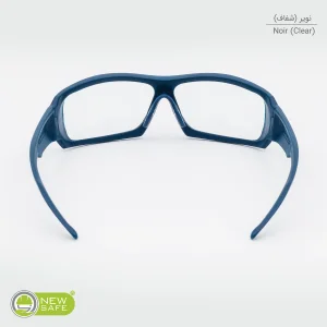 عینک ایمنی نیوسیف مدل ضدبخار و ضدخش کد Noir