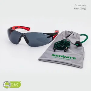 عینک ایمنی نیوسیف مدل ضدبخار وضدخش کد Rayn